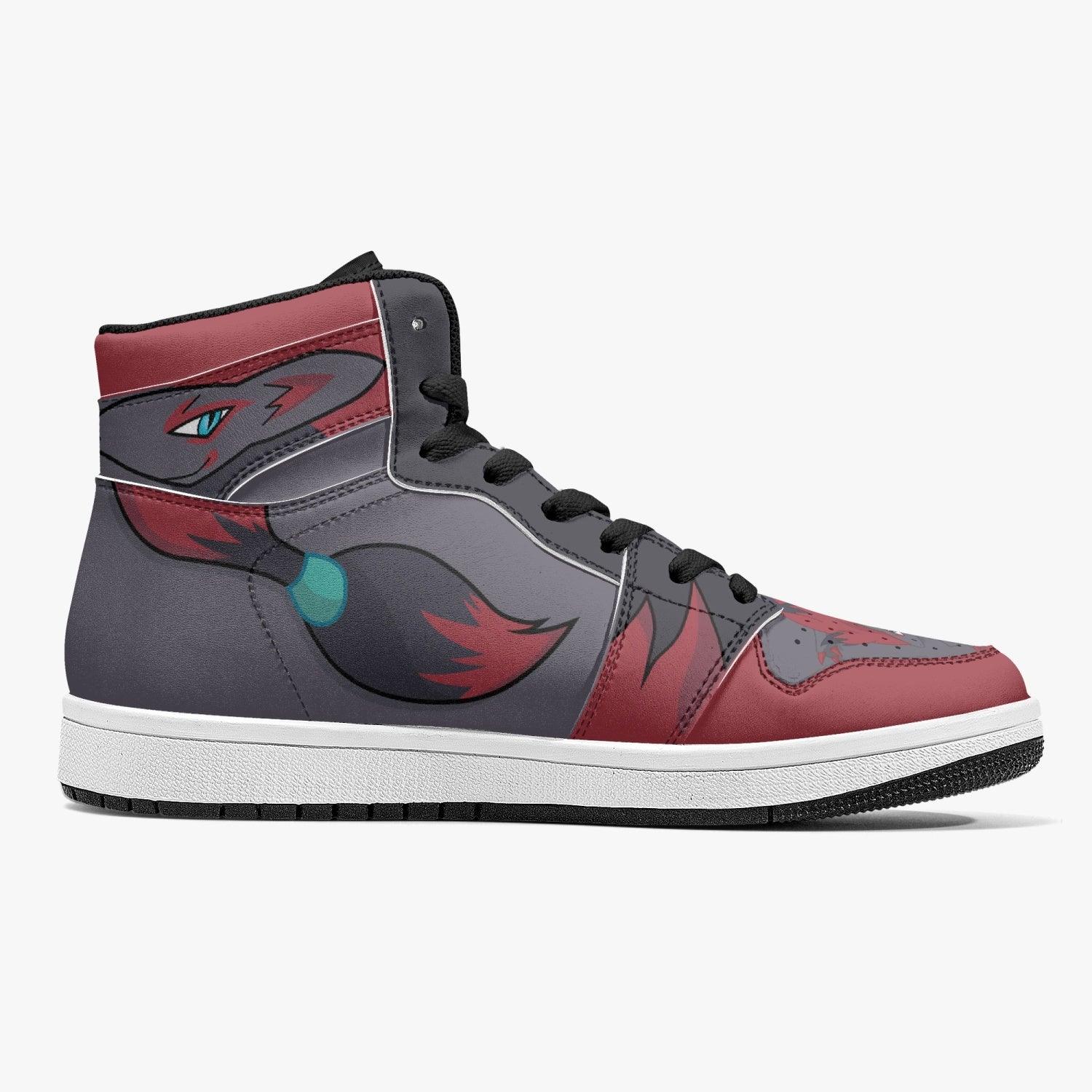 Zoroark Pokemon V2 Mid 1 Basketball Shoes