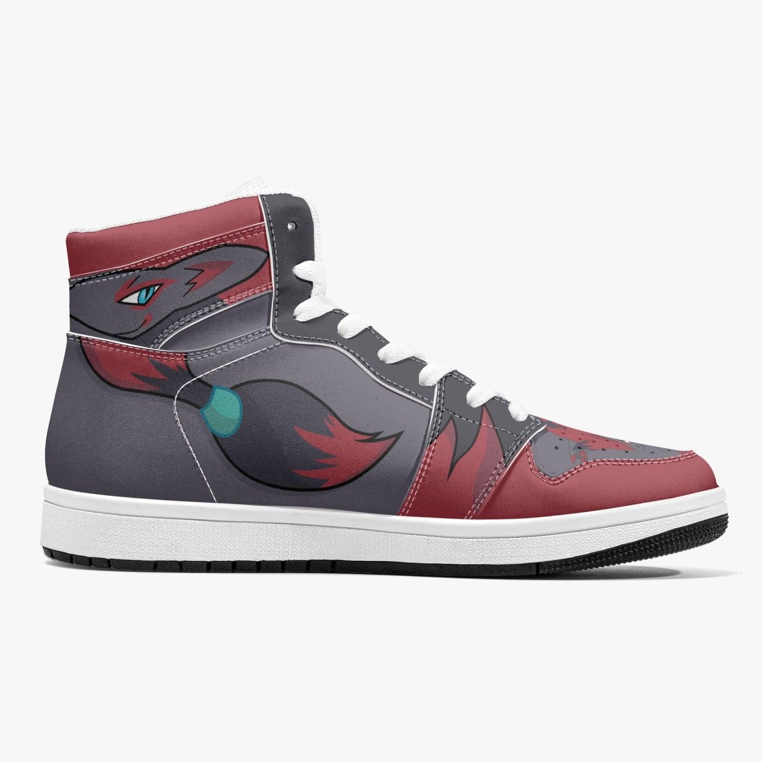 Zoroark Pokemon V2 Mid 1 Basketball Shoes for Kids